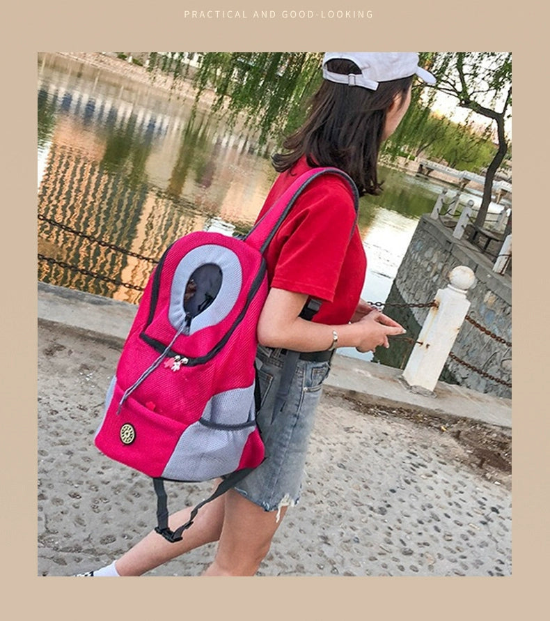 Backpack Chest Breathable Teddy Pet Dog