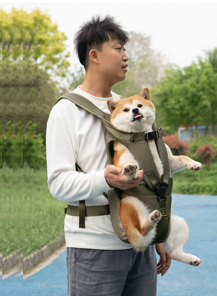 Shiba Inu Corgi Teddy Portable Big Dog Pet Backpack