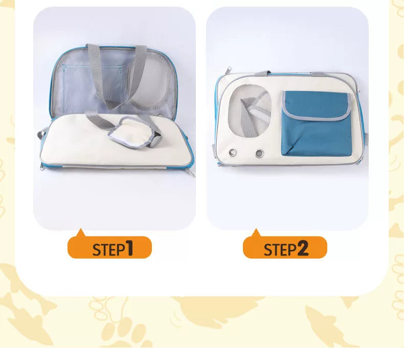 Export Export Pet Bag out Portable Shoulder Bag Handbag Foldable Cat Bag Dog Bag Astronaut Bag Flight Case