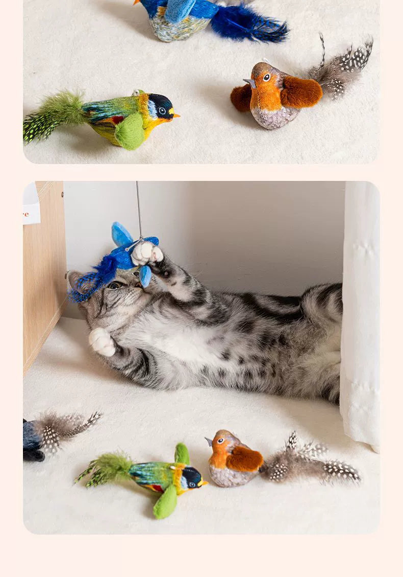 Artificial Toy Self-Hi Relieving Stuffy and Bite-Resistant Cat