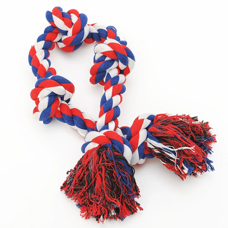 Bite-Resistant Hemp Rope Tug of War Pet Dog