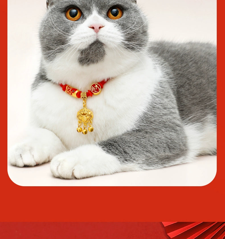 New Year Pet Collar for Cats or Dogs