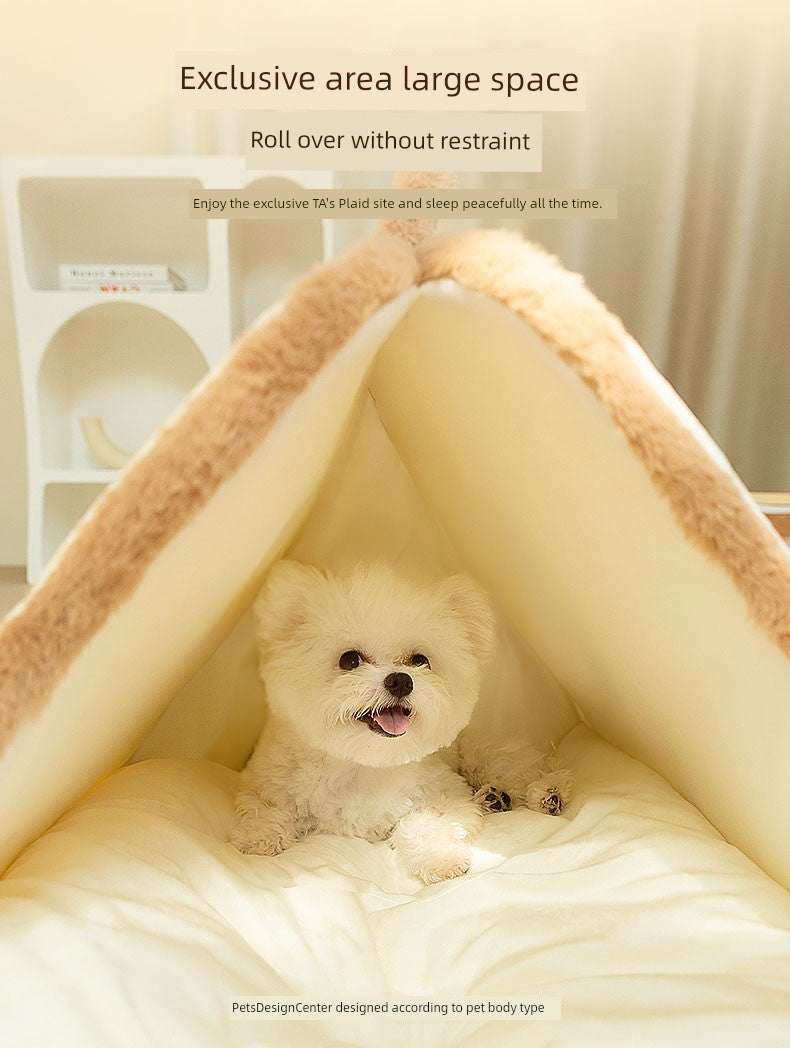 Teepee bed for small dogs or cats