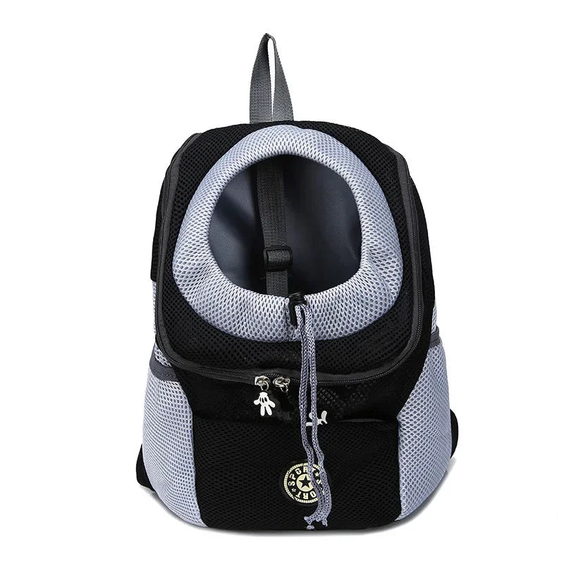 Pet Dog Carrier Pet Backpack Bag Portable Travel Bag Pet Dog Front Bag Mesh Outdoor Hiking Head Out Double Shoulder Sports NEW