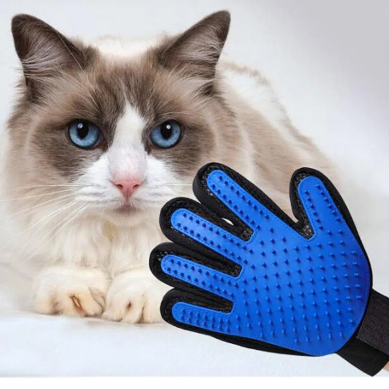 Pet Glove Cat Grooming Hair Deshedding Brush Clean Massage For Animal Dog Horse Massage Combs Cat Pet Supplies Accessoies