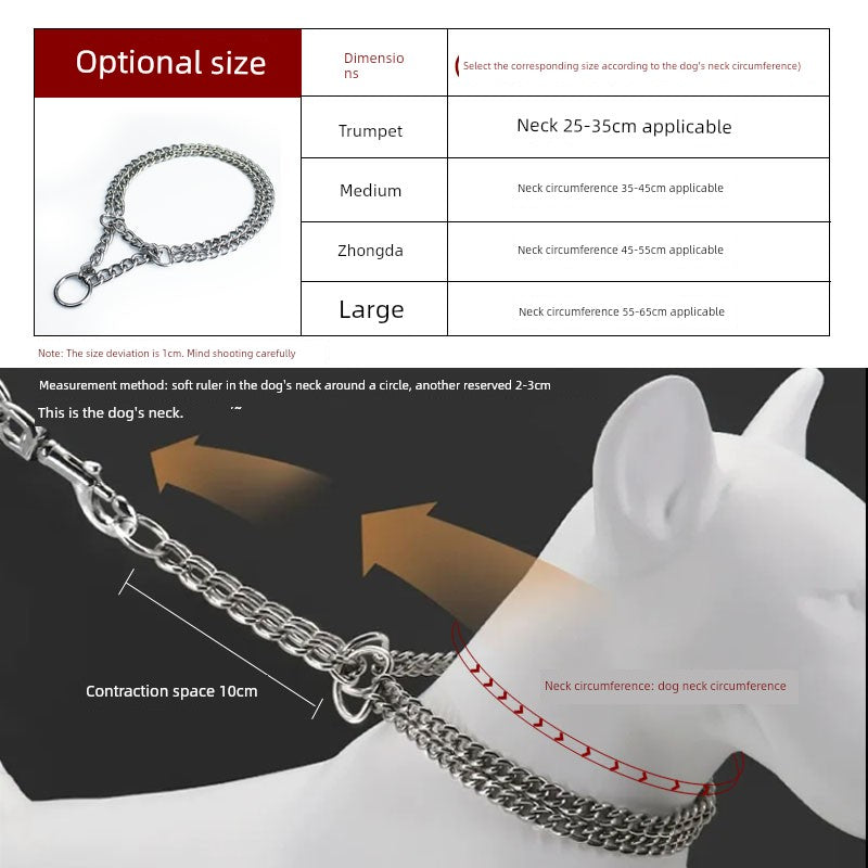 Collar Explosion-Proof Metal Dobbin Does Not Hurt Dogs