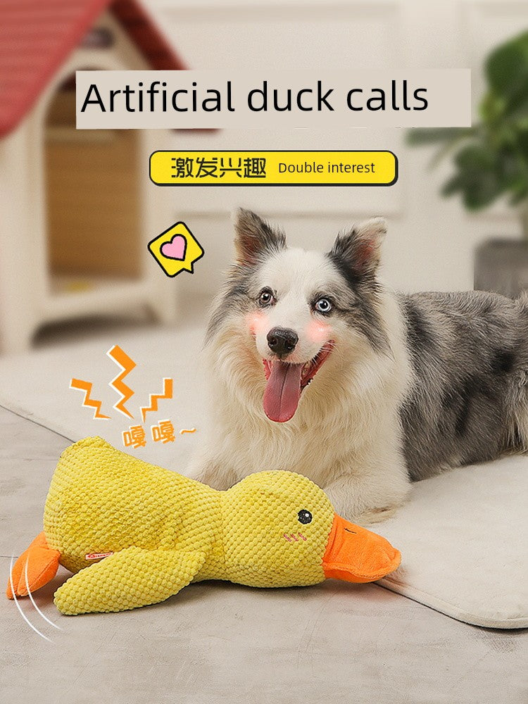 Small Yellow Duck Relieving Boredom Handy Gadget Corgi Pet Dog Dog