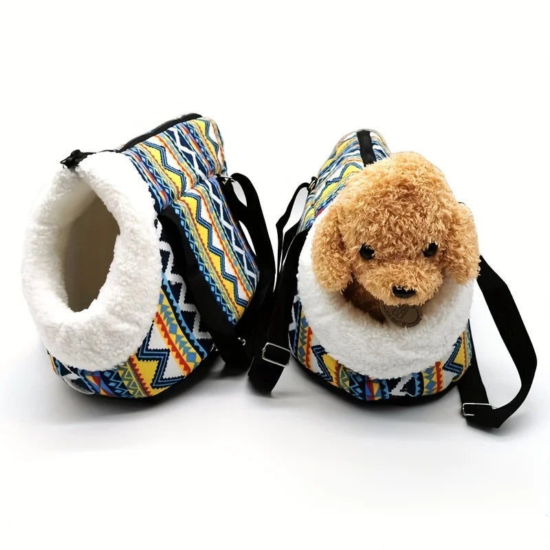 Fleece Lined Travel Bag for Dogs or Cats