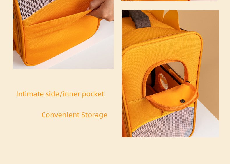 Space Capsule Pet Travel Bag Foldable Garfield