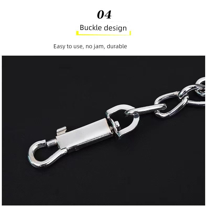 Anti-Bite Medium Large Dog Long Hand Holding Rope