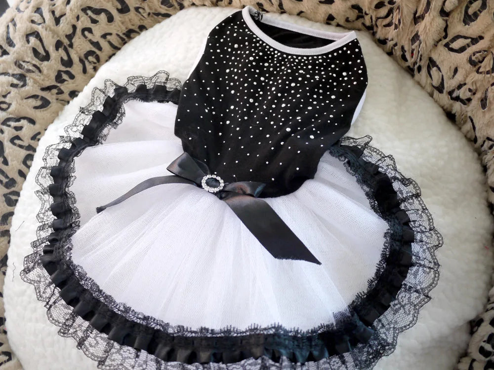 Dog Skirts Pet Wedding Dresses Pet Dresses Poodle Bichon Frise Princess Dress Summer Dog Dresses