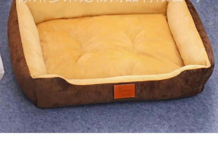 68x55cm Warm Dog House Soft Cat Litter Four Seasons Nest Pet Large Bed Baskets Waterproof Kennel For Cat Puppy Drop Shipping