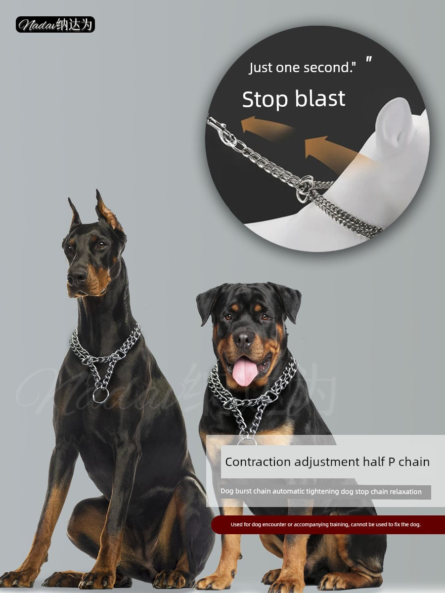 Collar Explosion-Proof Metal Dobbin Does Not Hurt Dogs