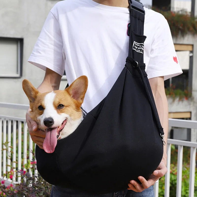 Pet Dog Carrier Bag Outdoor Travel Puppy Shoulder Bags Dogs Single Comfort Sling Handbag Tote Pouch Kitten Corgi Transport Pets