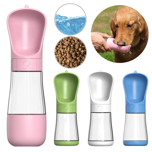 Portable Dog Water Bowl Leakproof Outdoor Travel Pet Puppy Drinking And Food Container Cat Drinker Bottle Accessories Supplies