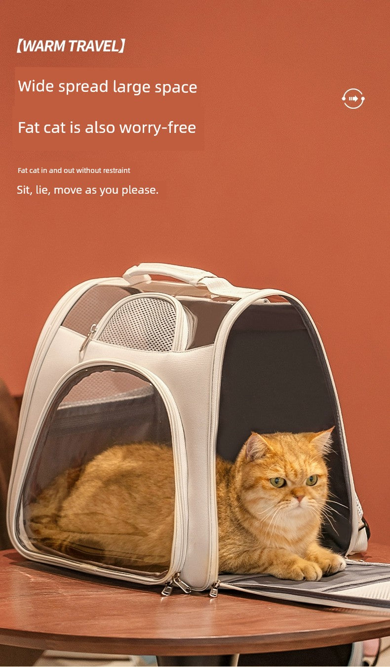 Large Capacity Portable Anti-Stress Dog Cat Bag