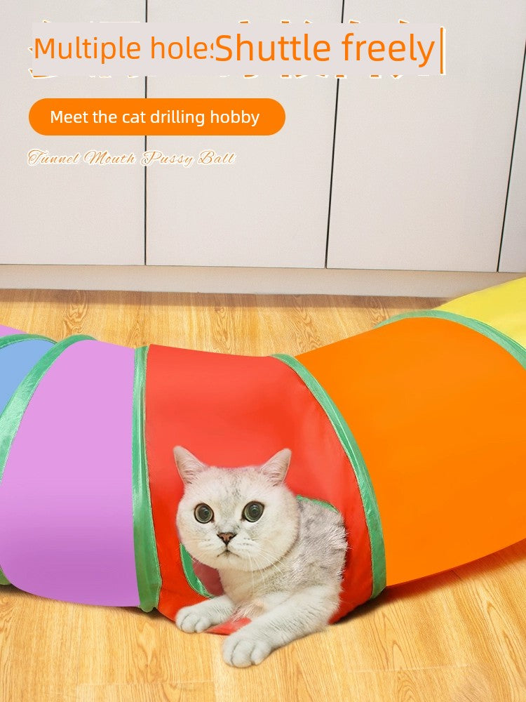 Self-Hi Relieving Stuffy Handy Gadget Maze Pet Supplies Cat Teaser