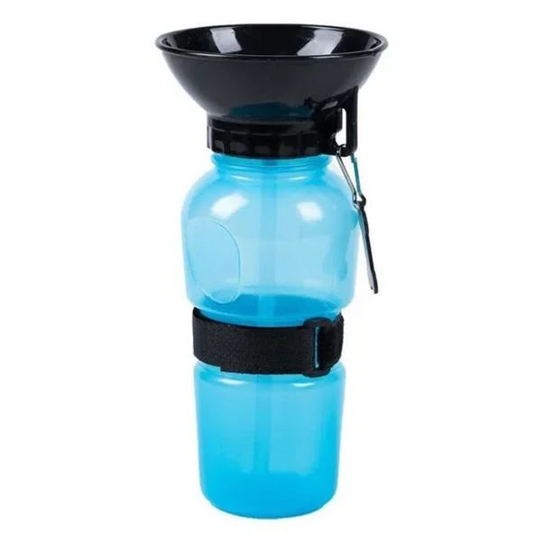 500ml Outdoor Portable Pet Dog Water Bottle Extrusion Large Dog Travel Water Cup Drinking Water Feeder Bowl for Dog Cat