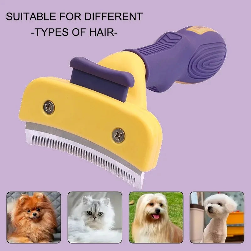 Dog Brush Grooming Accessories Cat Hair Care Supplies Pet Hair Remover Knotting Comb Large Dogs Animal Short Hair Dogs Anti Lice