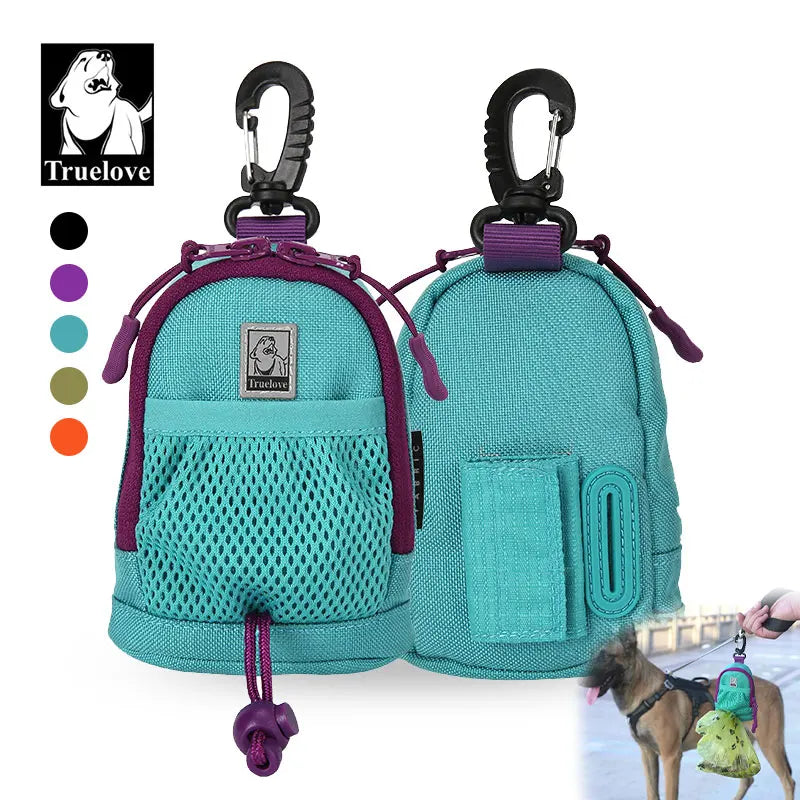 Truelove Pet Poop Bag Holder Portable Dog Waste Bags Dispenser With Leash Clip Multifunctional Pet Clean Accessories Traveling