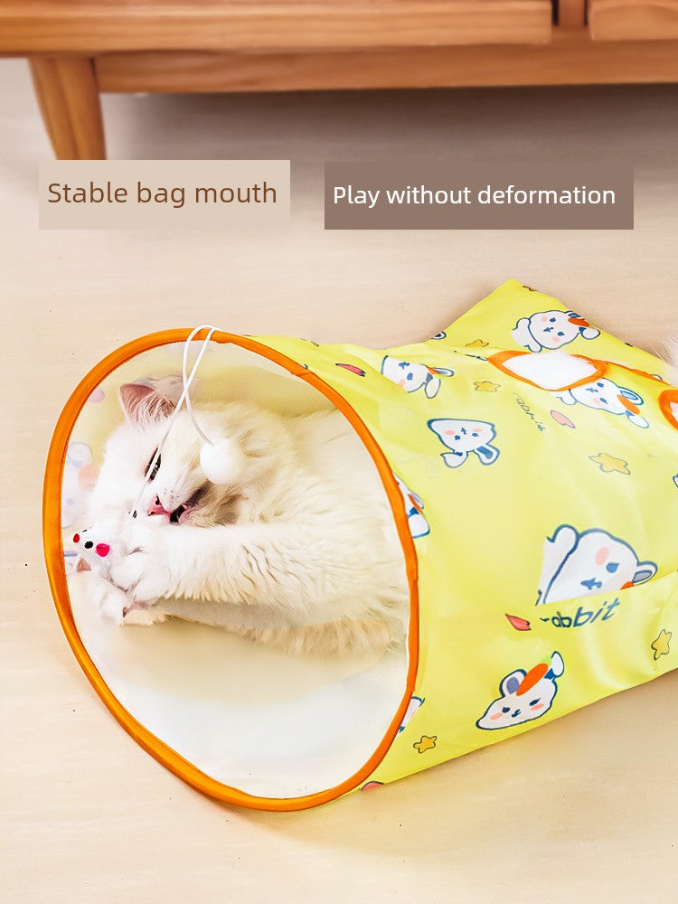 Self-Hi Relieving Stuffy Handy Gadget Ringing Paper Bite-Resistant Mouse Cat Toy