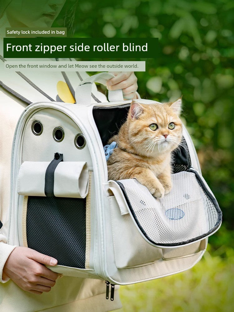 Portable Large Capacity All Year Round Neutral Dog Breathable Cat Bag