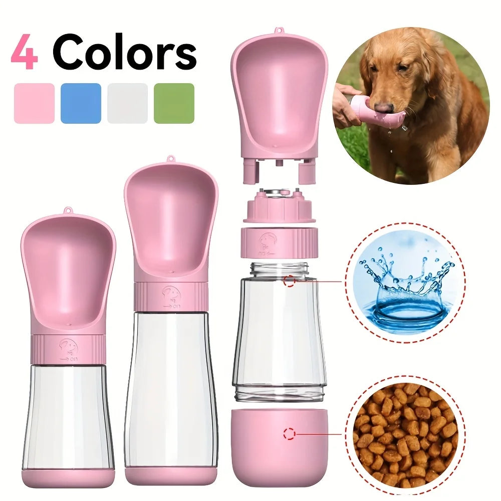 Portable Dog Water Bottle and Bowl Dispenser - Keep Your Pet Hydrated on the Go, Dog Outdoor Water Cup