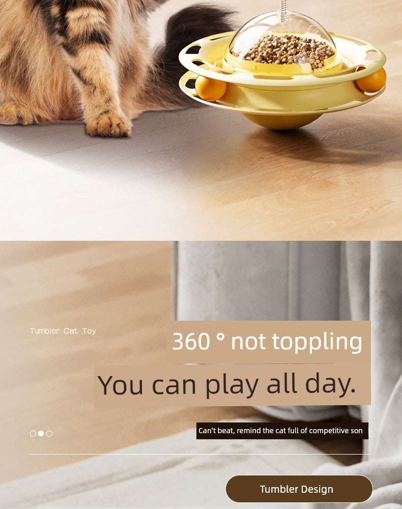 Turntable Self-Hi Relieving Stuffy Pets Consume Cat Toy