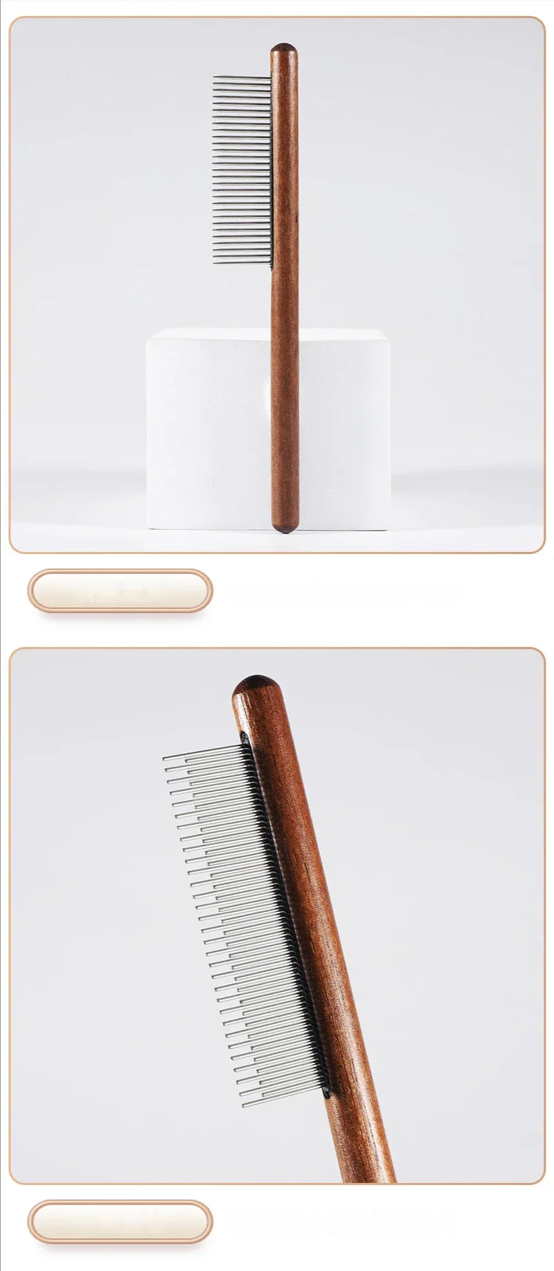 Stainless Steel Grooming Brush Long Hair pet Flea comb cat dog comb flea tick removal Tool Pet products