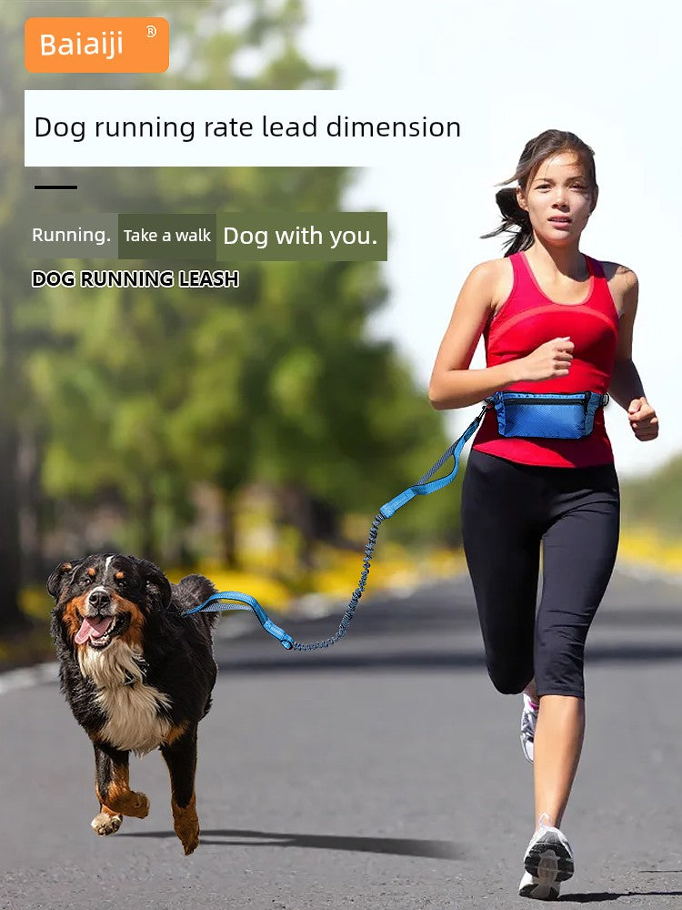 Running Dog Leash Belt for Walking Dogs