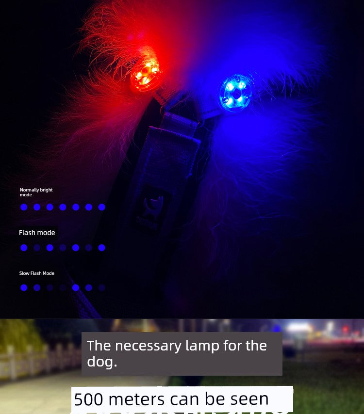 Travel Handy Gadget Charging Waterproof Luminous Dog Walking Collar