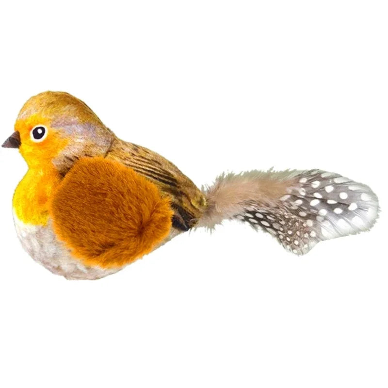 Toy Indoor Interactive Birds Toy for Cat Chasing Teasing Toy