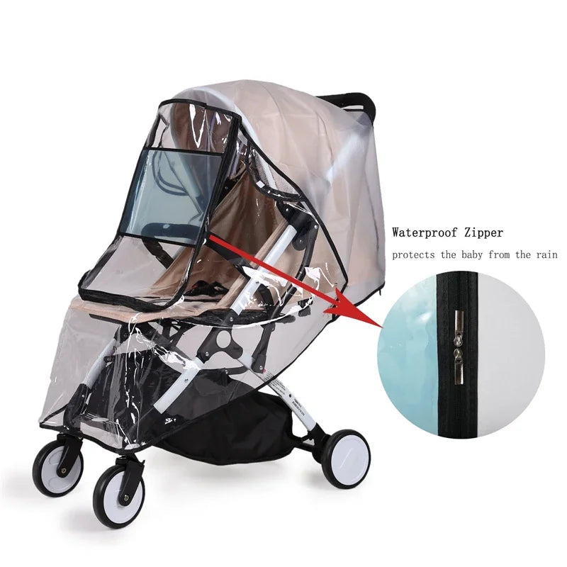 For All Kinds of Cat Dog Cart Foldable Outdoor Pet Cart Cover Dog Cat Carrier Stroller Cover Stroller Rain Cover Cart Rain Cover