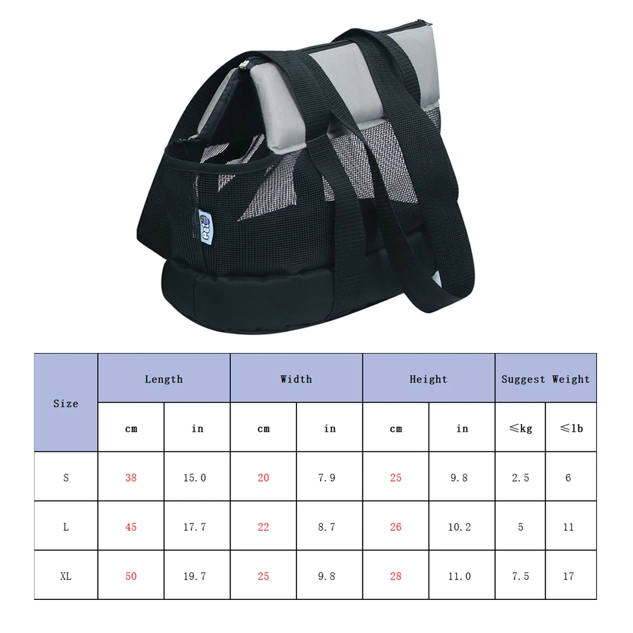 Spring and summer out portable one-shoulder pet bag handbag foldable mesh dog bag cat bag