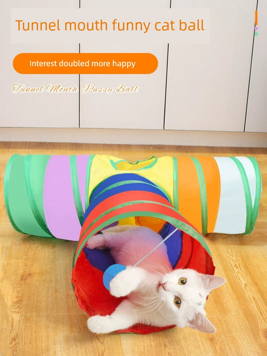 Self-Hi Relieving Stuffy Handy Gadget Maze Pet Supplies Cat Teaser