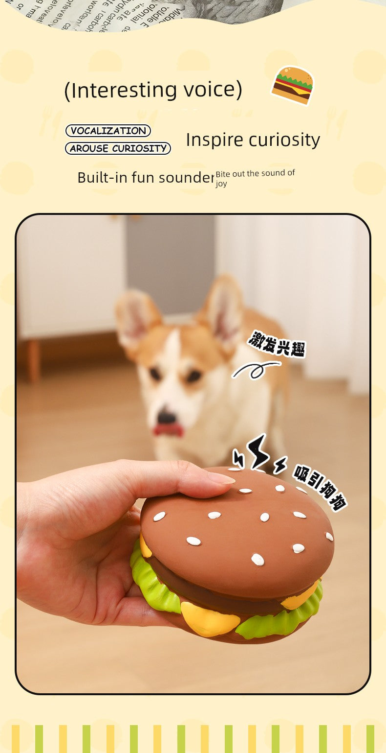 Hamburger Latex for Puppies and  Dogs