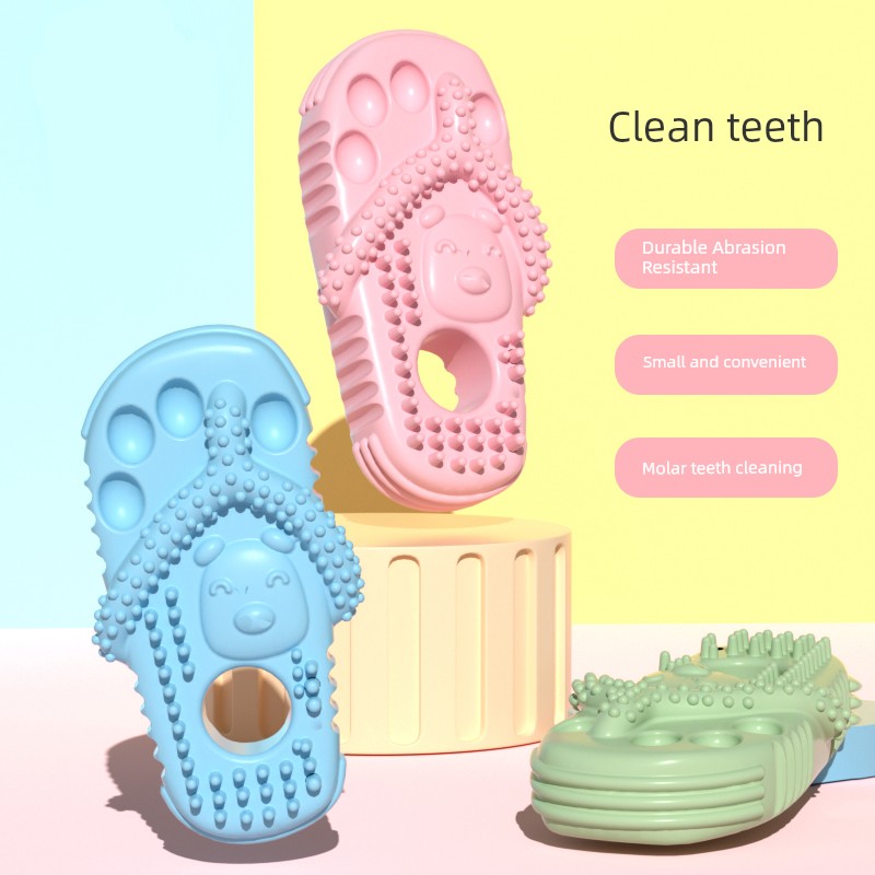 Slippers Tooth Cleaning Self-Hi Handy Gadget Medium and Large Pet Dog