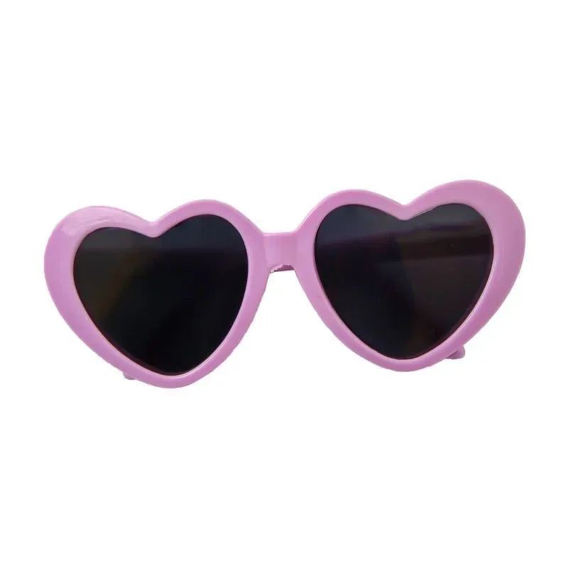 New Fashion Pet Dog Cat Sunglasses Cute Heart Shape Cats Glasses Eye-Wear For Small Dogs Cat