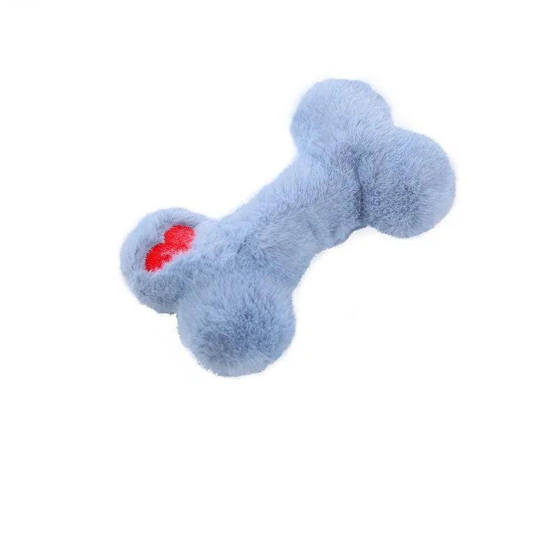 Dog Toy Bone Shape Pet Plush Toys Dog Interactive Toys Cat Toy Pet Supplies