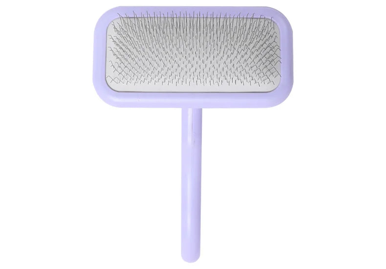 Dog Brush Pet Hair Remover Massage Cat Brush Stainless Steel Combs for Dog Hair Cleaning Comfortable Handle Brushes Pet Grooming