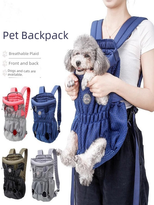 Dog Small and Medium-Sized Dogs Portable Teddy Pet Backpack