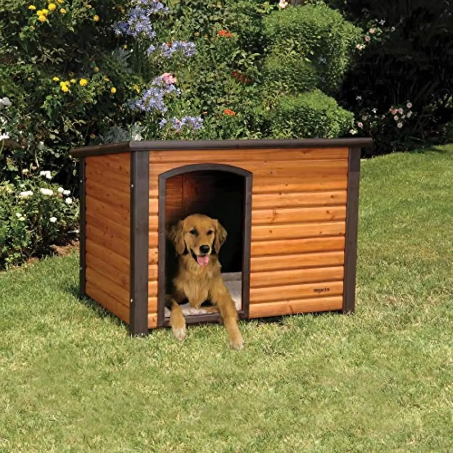 Dog House Kennel for Indoor Dogs Pet Supplies Puppy Products Home Garden Solid Wood and Stainless-steel Hardware Free Delivery