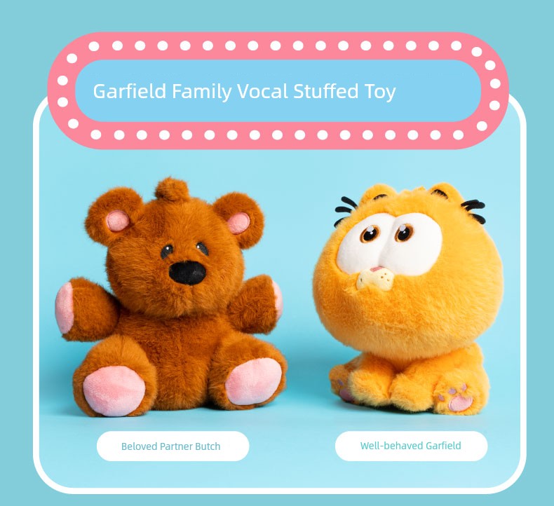 School Thinking Dog Toy Relieving Stuffy Sound Garfield