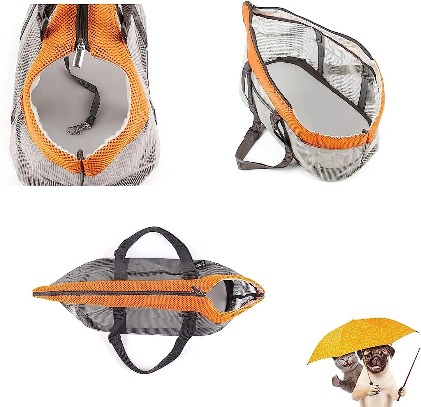 Pet Carrier Bags Mesh Foldable Pet Carrier Handbag Purse for Small Dogs Miniature Schnauzer Miniature Dogs