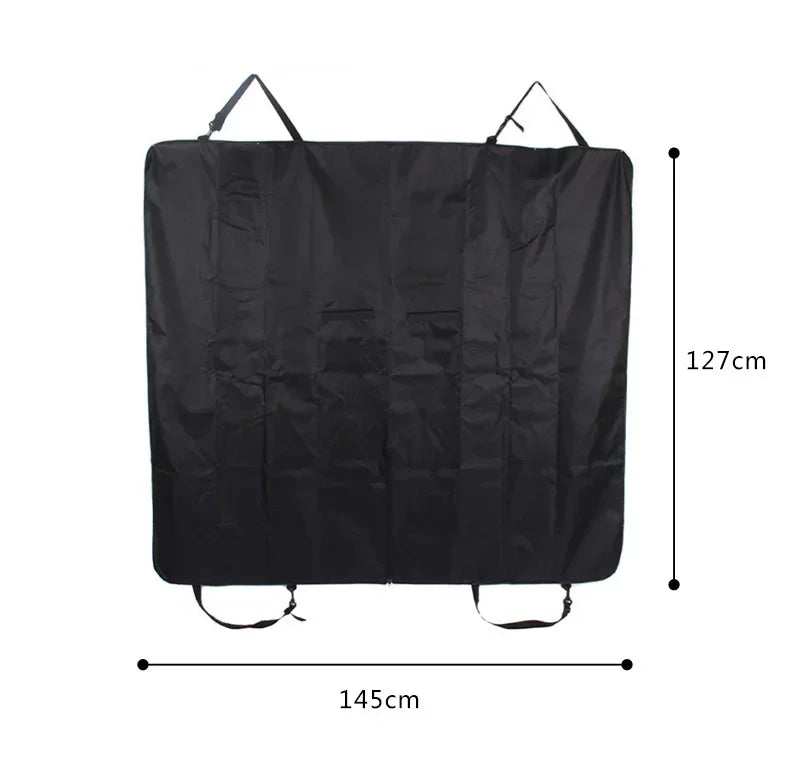 Dog Car Seat Cover Waterproof Pet Carrier Backseat Cushion Mat for Dogs Folding Cat Hammock Trunk Rear Back Seat