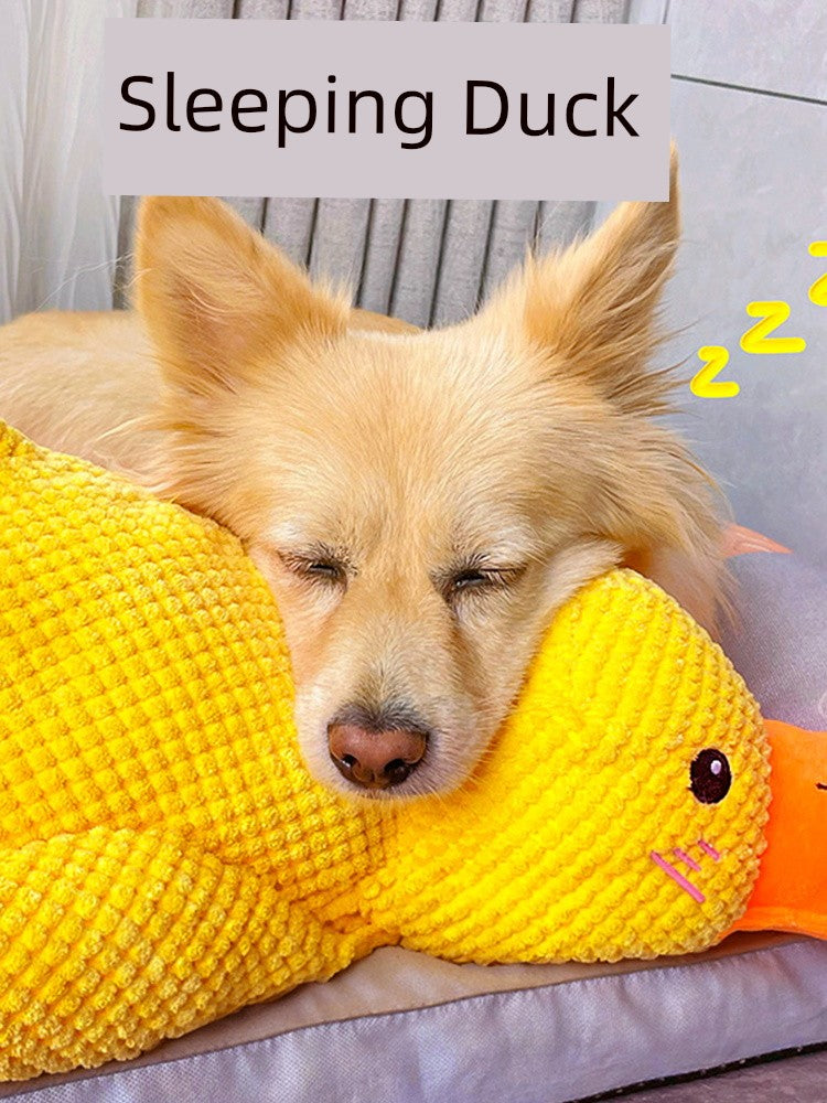 Small Yellow Duck Relieving Boredom Handy Gadget Corgi Pet Dog Dog