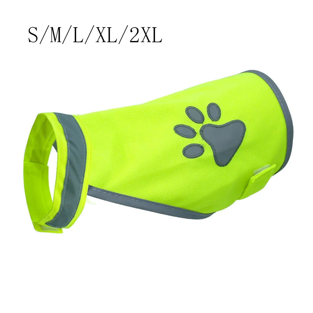 Reflective Dog Vest Clothes Breathable Pet Puppy Dog Safety Outdoor Walking Running Vests For Small Medium Large Dogs Chihuahua