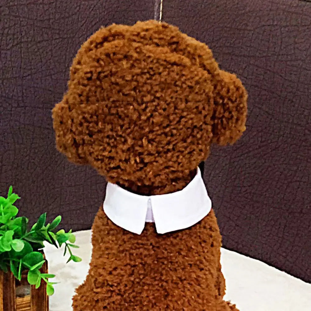 Dog Necktie Adjustable Grooming Cat Formal Tie Tuxedo Bow Ties Cute Cotton Dog Suit Comfortable Pet Accessories