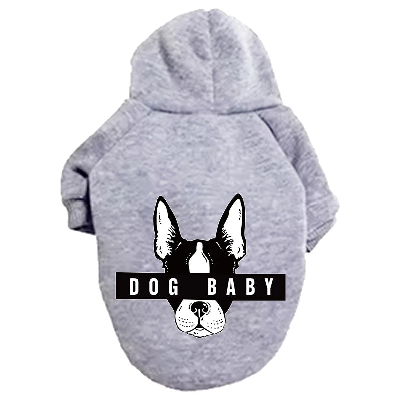 Dog Clothing Autumn Winter Dog Sweater Warm Pet Clothing Fadouke Clothing Fashion Brand Dog Coat Small Dog