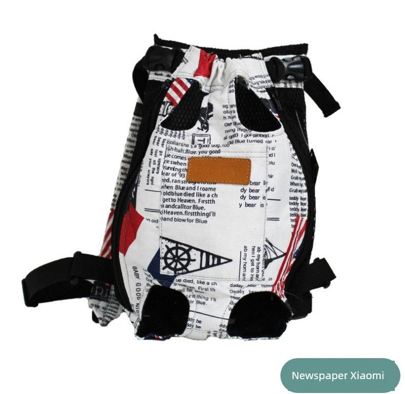 Pet Outing Convenient Breathable Chest Small Size Dogs Cat Bag